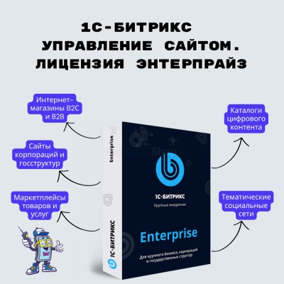 1С-Битрикс: Управление сайтом. Лицензия Энтерпрайз - купить в Воложке